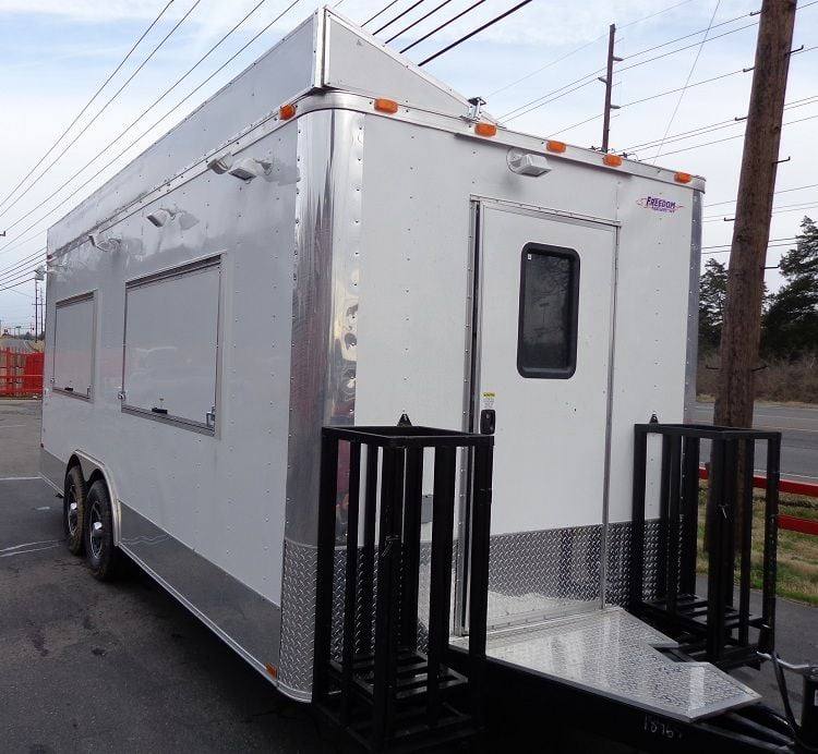 1334-concession-trailer-8.5-x20-white-catering-vending-event-food-2.jpg Concession Trailer 8.5'x20' White - Catering Vending Event Food