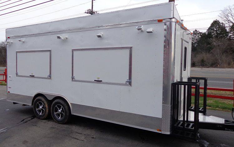1334-concession-trailer-8.5-x20-white-catering-vending-event-food-3.jpg Concession Trailer 8.5'x20' White - Catering Vending Event Food