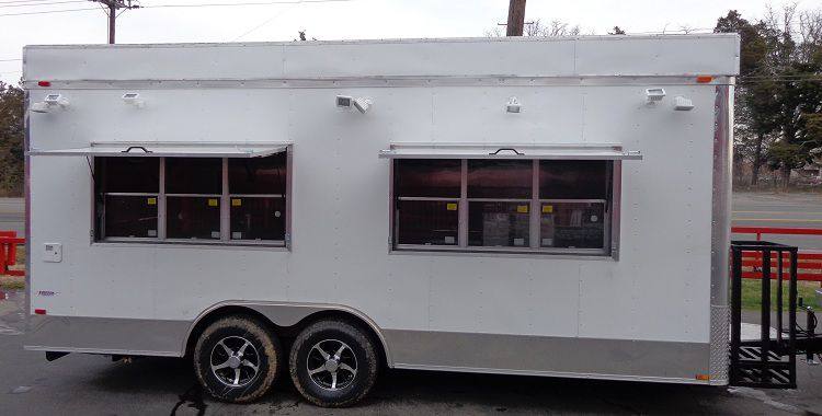 1334-concession-trailer-8.5-x20-white-catering-vending-event-food-6.jpg Concession Trailer 8.5'x20' White - Catering Vending Event Food