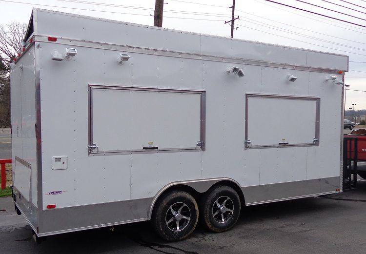 1334-concession-trailer-8.5-x20-white-catering-vending-event-food-9.jpg Concession Trailer 8.5'x20' White - Catering Vending Event Food