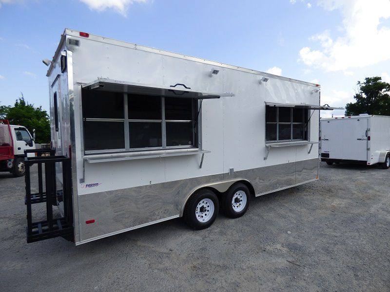 1336-concession-trailer-8.5-x20-white-event-food-catering-enclosed-kitchen-24.jpg Concession Trailer 8.5'x20' White - Event Food Catering Enclosed Kitchen