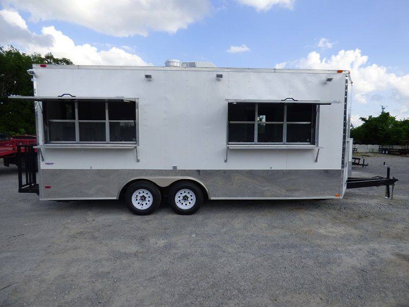 1336-concession-trailer-8.5-x20-white-event-food-catering-enclosed-kitchen-31.jpg Concession Trailer 8.5'x20' White - Event Food Catering Enclosed Kitchen
