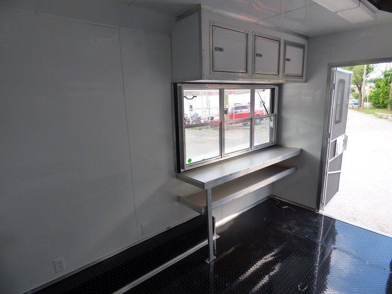 1336-concession-trailer-8.5-x20-white-event-food-catering-enclosed-kitchen-40.jpg Concession Trailer 8.5'x20' White - Event Food Catering Enclosed Kitchen