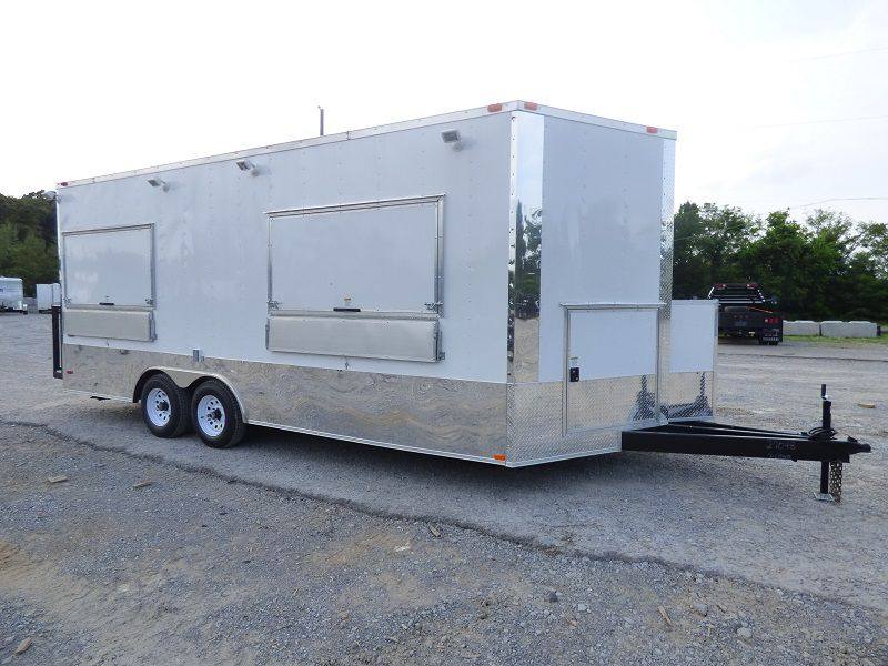 1336-concession-trailer-8.5-x20-white-event-food-catering-enclosed-kitchen-45.jpg Concession Trailer 8.5'x20' White - Event Food Catering Enclosed Kitchen