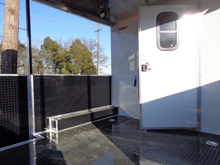 1337-concession-trailer-8.5-x20-white-food-bbq-catering-event-18.jpg Concession Trailer 8.5'x20' White - Food BBQ Catering Event