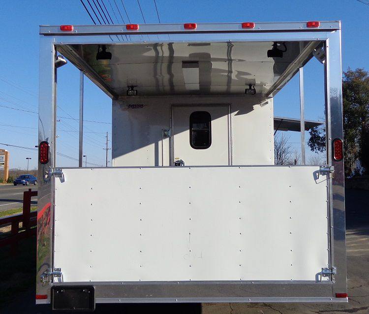 1337-concession-trailer-8.5-x20-white-food-bbq-catering-event-2.jpg Concession Trailer 8.5'x20' White - Food BBQ Catering Event