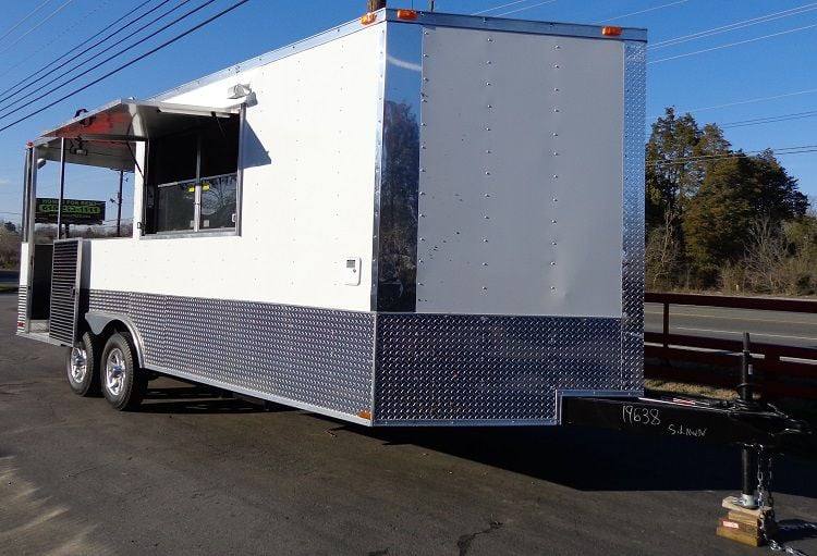 1337-concession-trailer-8.5-x20-white-food-bbq-catering-event-25.jpg Concession Trailer 8.5'x20' White - Food BBQ Catering Event