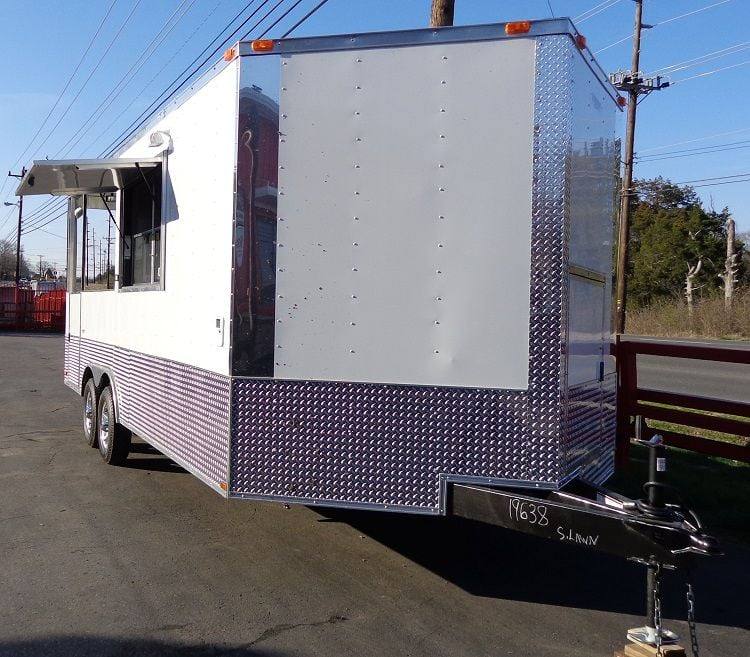 1337-concession-trailer-8.5-x20-white-food-bbq-catering-event-28.jpg Concession Trailer 8.5'x20' White - Food BBQ Catering Event