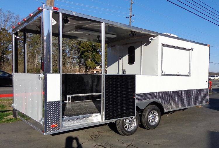 1337-concession-trailer-8.5-x20-white-food-bbq-catering-event-40.jpg Concession Trailer 8.5'x20' White - Food BBQ Catering Event