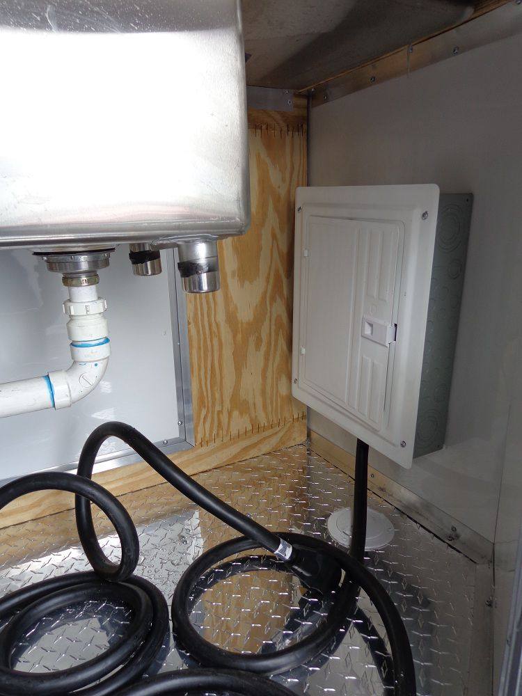 Concession Trailer 8.5'x20' White - Food Event Catering BBQ Smoker