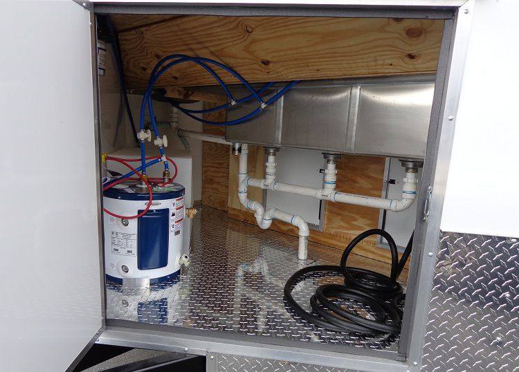Concession Trailer 8.5'x20' White - Food Event Catering BBQ Smoker