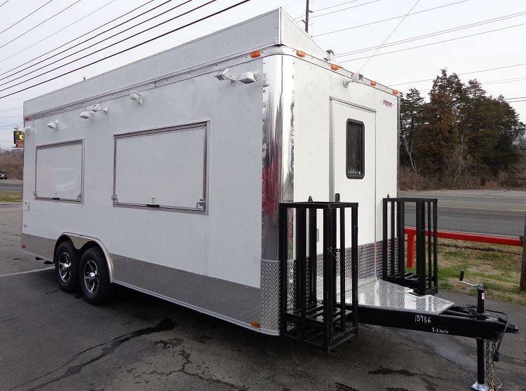 1339-concession-trailer-8.5-x20-white-vending-event-food-catering-2.jpg Concession Trailer 8.5'x20' White - Vending Event Food Catering