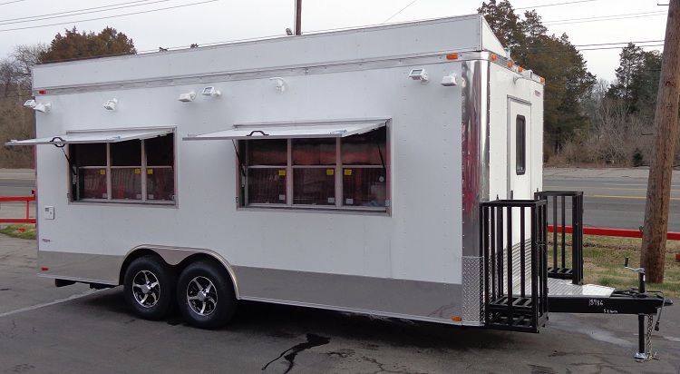 1339-concession-trailer-8.5-x20-white-vending-event-food-catering-4.jpg Concession Trailer 8.5'x20' White - Vending Event Food Catering
