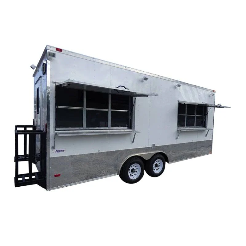 1341-concession-trailer-8.5-x20-white-food-event-catering-with-appliances-1.webp Concession Trailer 8.5'x20' White Food Event Catering With Appliances