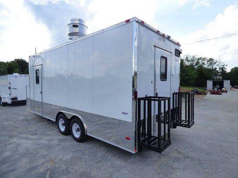 1341-concession-trailer-8.5-x20-white-food-event-catering-with-appliances-11.jpg Concession Trailer 8.5'x20' White Food Event Catering With Appliances