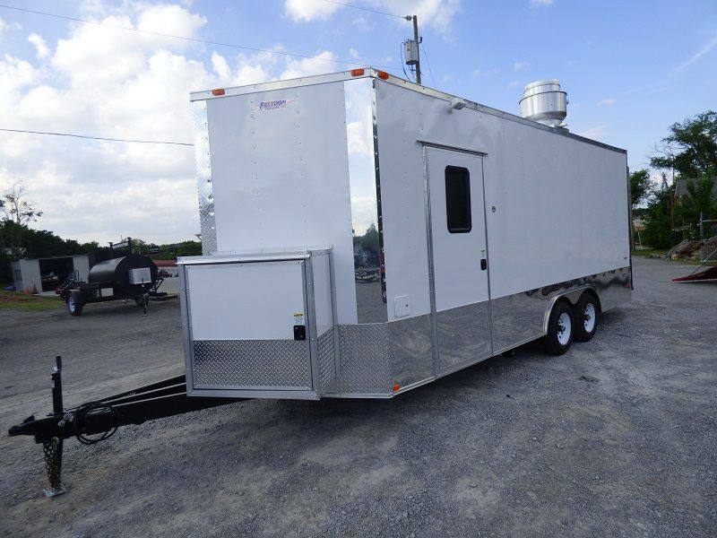 1341-concession-trailer-8.5-x20-white-food-event-catering-with-appliances-8.jpg Concession Trailer 8.5'x20' White Food Event Catering With Appliances