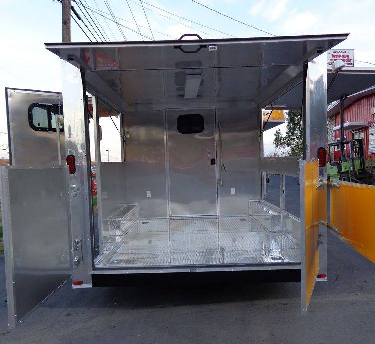 Concession Trailer 8.5'x20' Yellow - Event Catering Vending Food