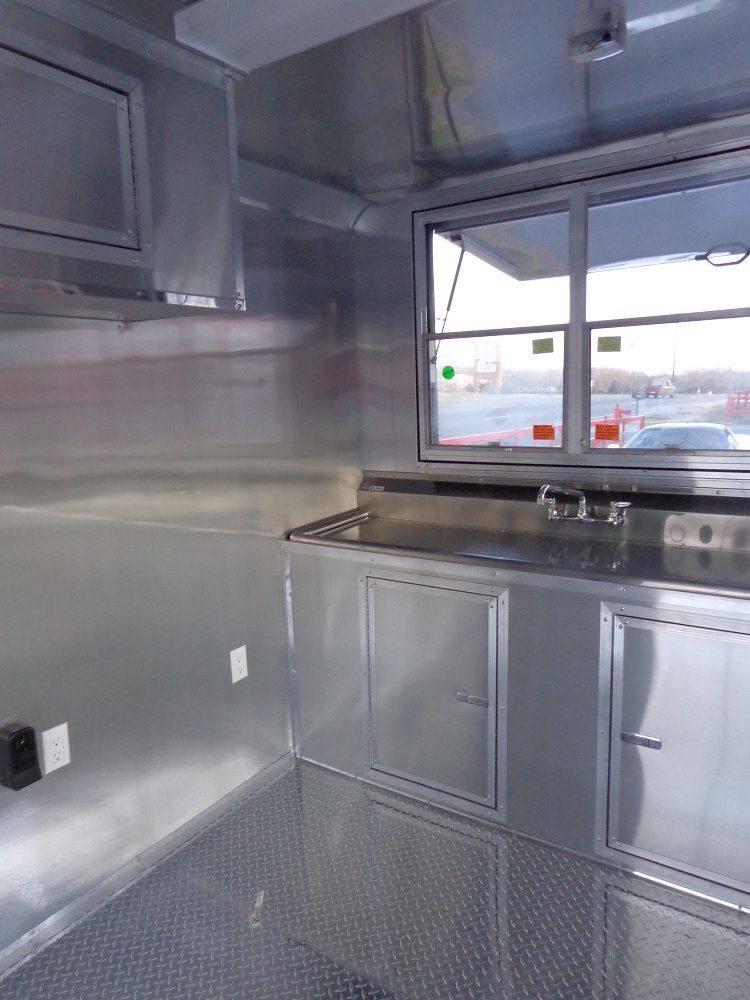 Concession Trailer 8.5'x20' Yellow - Event Catering Vending Food