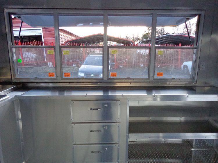 Concession Trailer 8.5'x20' Yellow - Event Catering Vending Food