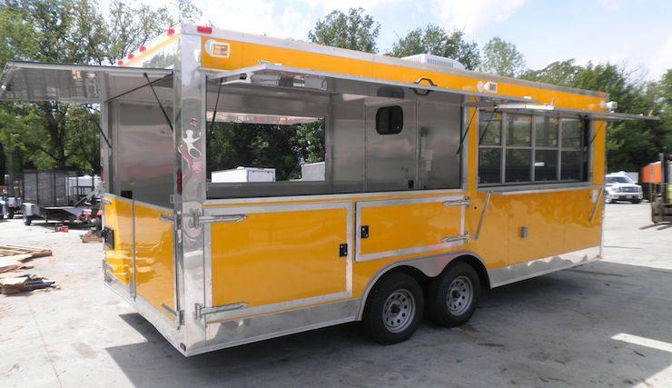 1343-concession-trailer-8.5-x20-yellow-vending-food-event-catering-3.jpg Concession Trailer 8.5'x20' Yellow - Vending Food Event Catering