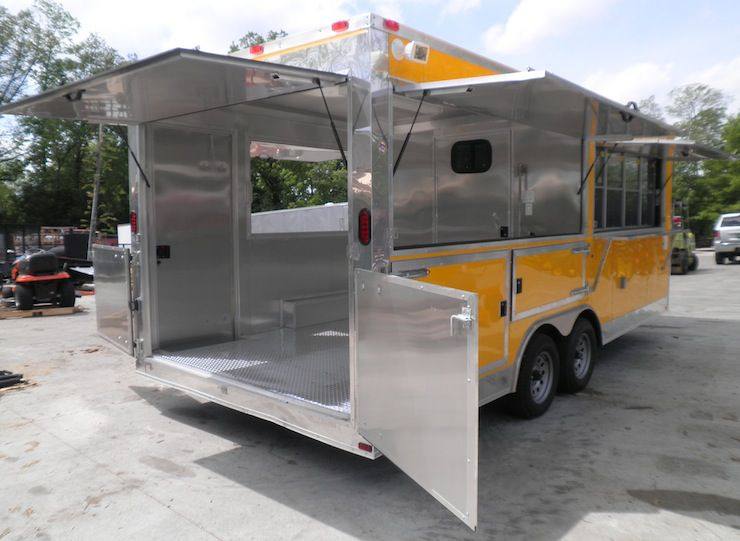1343-concession-trailer-8.5-x20-yellow-vending-food-event-catering-9.jpg Concession Trailer 8.5'x20' Yellow - Vending Food Event Catering