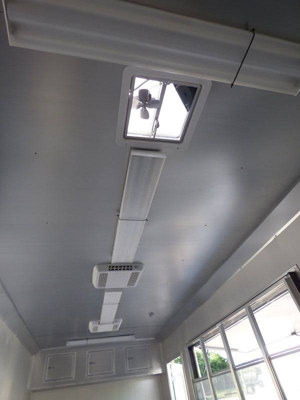 Concession Trailer 8.5'x22' Black - Event Food Kitchen Restroom