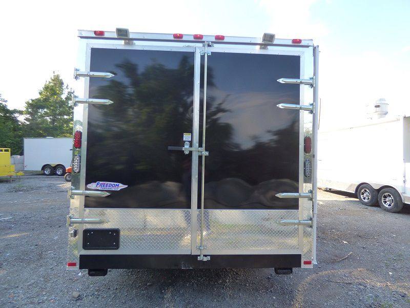 Concession Trailer 8.5'x22' Black - Event Food Kitchen Restroom