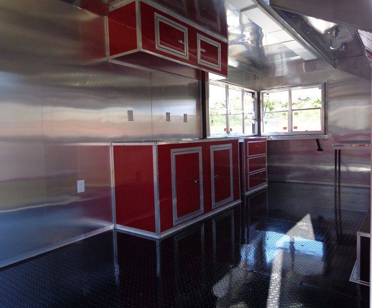 1345-concession-trailer-8.5-x22-red-event-food-catering-vending-14.jpg Concession Trailer 8.5'x22' Red - Event Food Catering Vending