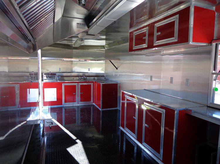 1345-concession-trailer-8.5-x22-red-event-food-catering-vending-18.jpg Concession Trailer 8.5'x22' Red - Event Food Catering Vending