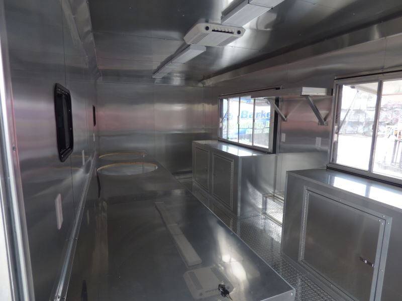 1346-concession-trailer-8.5-x22-red-food-event-catering-bbq-10.jpg Concession Trailer 8.5'x22' Red - Food Event Catering BBQ