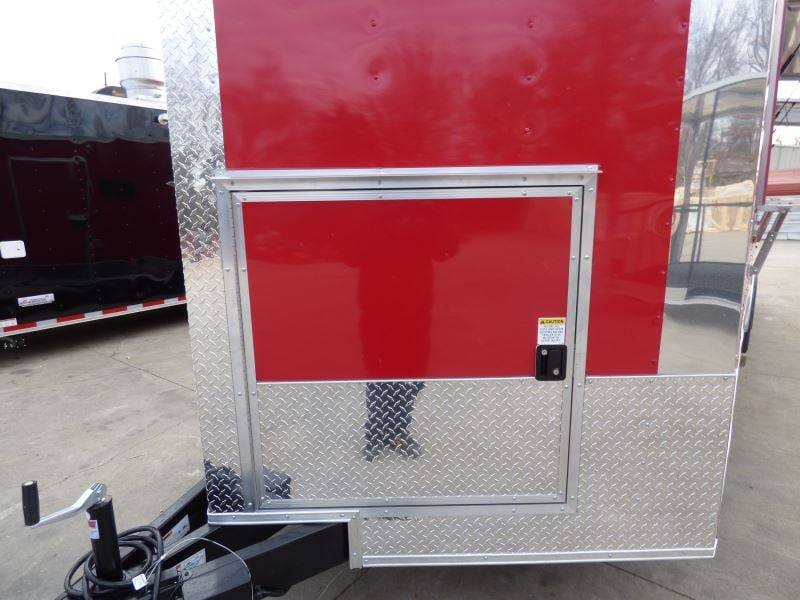 1346-concession-trailer-8.5-x22-red-food-event-catering-bbq-12.jpg Concession Trailer 8.5'x22' Red - Food Event Catering BBQ