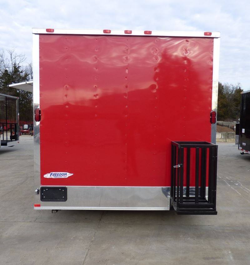 1346-concession-trailer-8.5-x22-red-food-event-catering-bbq-14.jpg Concession Trailer 8.5'x22' Red - Food Event Catering BBQ
