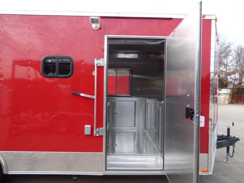 1346-concession-trailer-8.5-x22-red-food-event-catering-bbq-18.jpg Concession Trailer 8.5'x22' Red - Food Event Catering BBQ