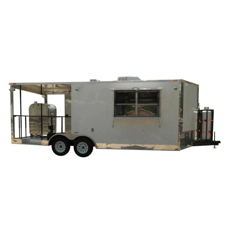 1348-concession-trailer-8.5-x22-white-bbq-smoker-event-catering-food-1.webp Concession Trailer 8.5'x22' White - BBQ Smoker Event Catering Food