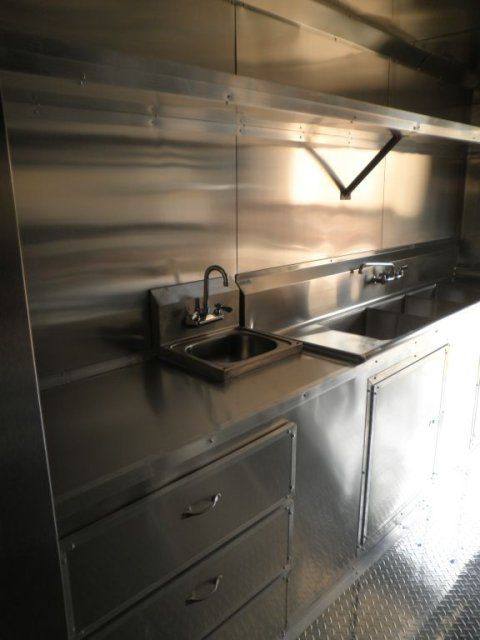 1349-concession-trailer-8.5-x24-appliances-event-catering-food-silver-20.jpg Concession Trailer 8.5'x24' Appliances Event Catering Food (Silver)
