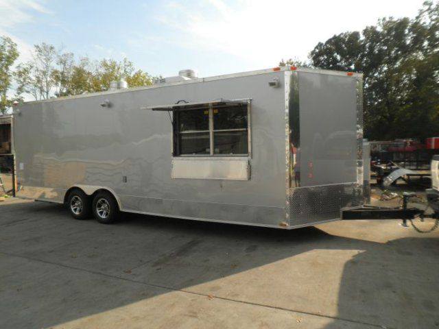 1349-concession-trailer-8.5-x24-appliances-event-catering-food-silver-3.jpg Concession Trailer 8.5'x24' Appliances Event Catering Food (Silver)