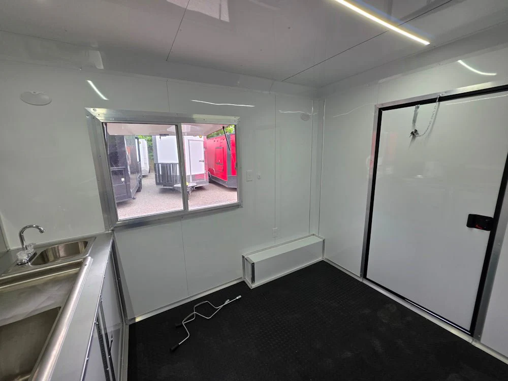 135-8.5-x-16-elite-concession-trailer-woodgrain-w-6-porch-event-catering-20.webp 8.5' X 16' Elite Concession Trailer Woodgrain W/6' Porch Event Catering