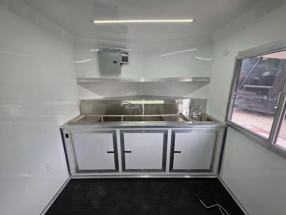 135-8.5-x-16-elite-concession-trailer-woodgrain-w-6-porch-event-catering-22.webp 8.5' X 16' Elite Concession Trailer Woodgrain W/6' Porch Event Catering