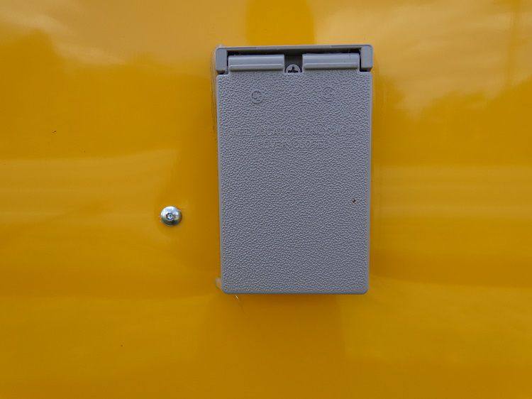 Concession Trailer 8.5'x24' BBQ Smoker Food Event Catering (Yellow)