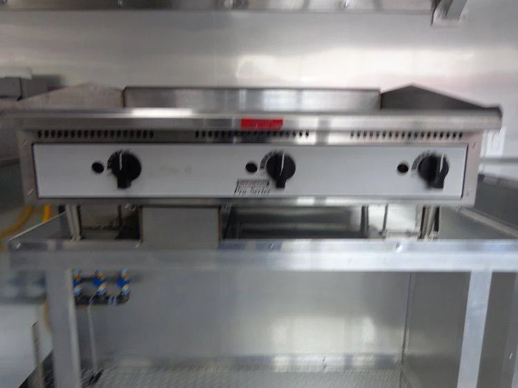 Concession Trailer 8.5'x24' BBQ Smoker Food Event Catering (Yellow)