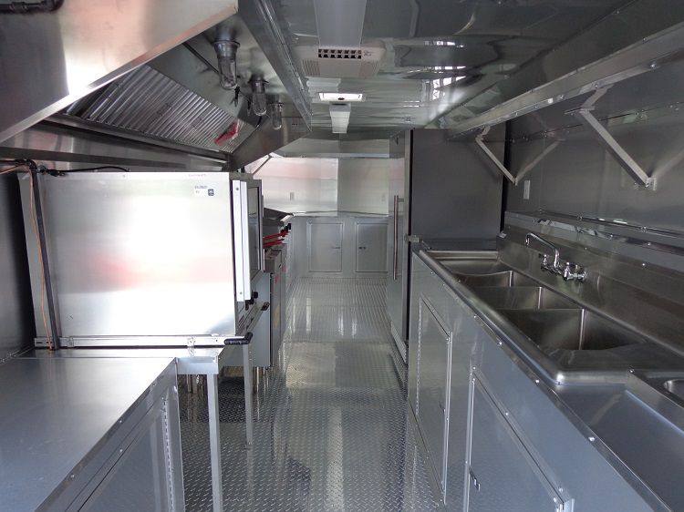 Concession Trailer 8.5'x24' BBQ Smoker Food Event Catering (Yellow)