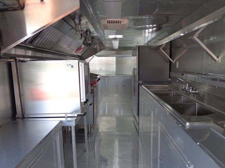 Concession Trailer 8.5'x24' BBQ Smoker Food Event Catering (Yellow)