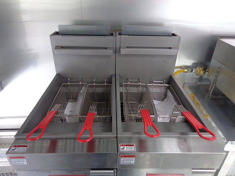 Concession Trailer 8.5'x24' BBQ Smoker Food Event Catering (Yellow)
