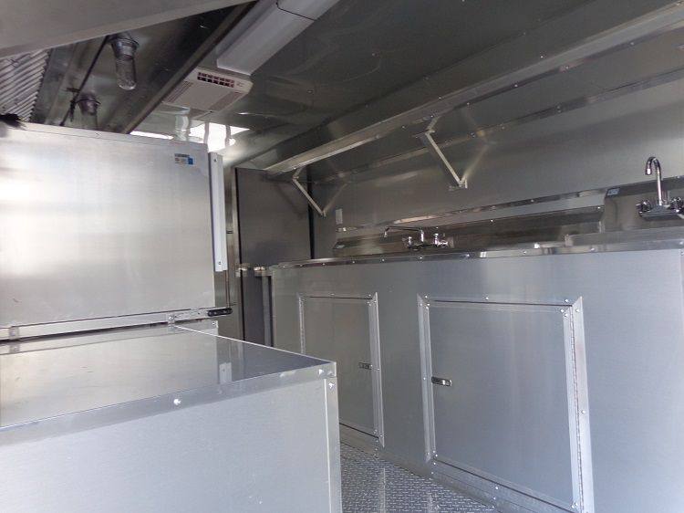 Concession Trailer 8.5'x24' BBQ Smoker Food Event Catering (Yellow)