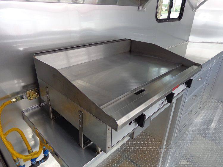 Concession Trailer 8.5'x24' BBQ Smoker Food Event Catering (Yellow)