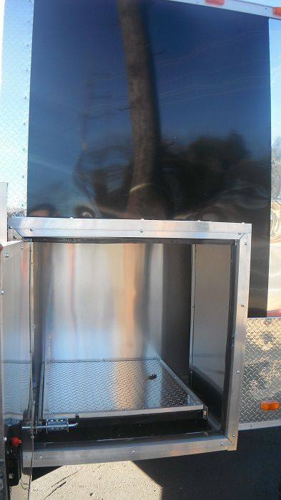 1351-concession-trailer-8.5-x24-black-bbq-food-vending-catering-10.jpg Concession Trailer 8.5'x24' Black - BBQ Food Vending Catering