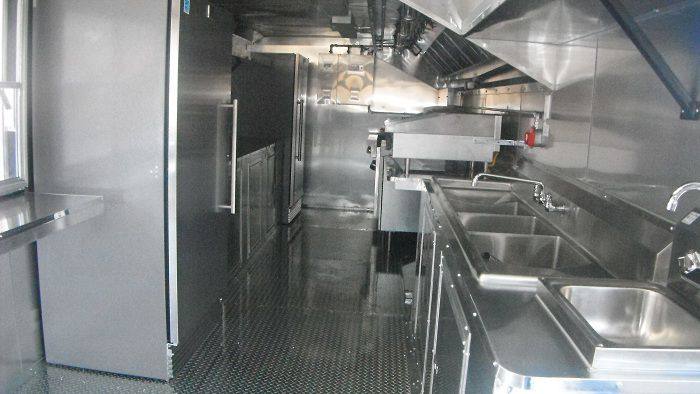 1351-concession-trailer-8.5-x24-black-bbq-food-vending-catering-14.jpg Concession Trailer 8.5'x24' Black - BBQ Food Vending Catering