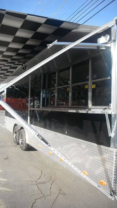 1351-concession-trailer-8.5-x24-black-bbq-food-vending-catering-43.jpg Concession Trailer 8.5'x24' Black - BBQ Food Vending Catering