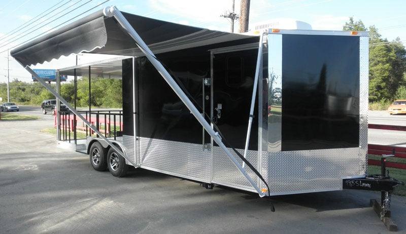 1352-concession-trailer-8.5-x24-black-bbq-smoker-event-food-11.jpg Concession Trailer 8.5'x24' Black - BBQ Smoker Event Food