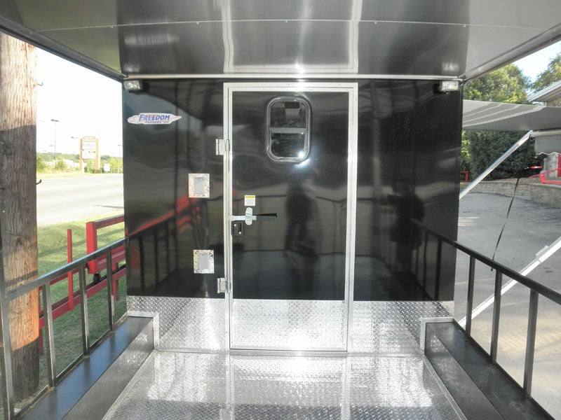1352-concession-trailer-8.5-x24-black-bbq-smoker-event-food-16.jpg Concession Trailer 8.5'x24' Black - BBQ Smoker Event Food
